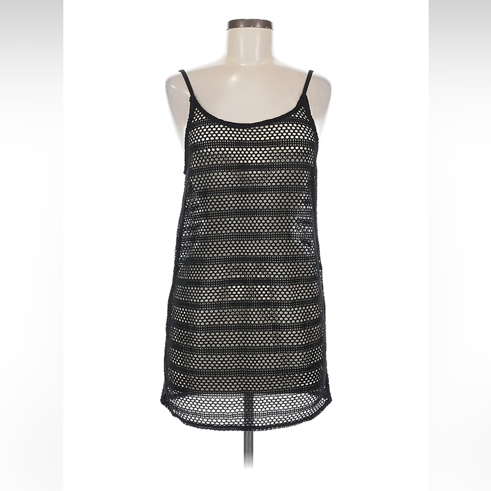 Mesh Fishnet Black Wild Fable Dress